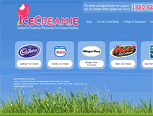 Tablet Screenshot of icecream.ie